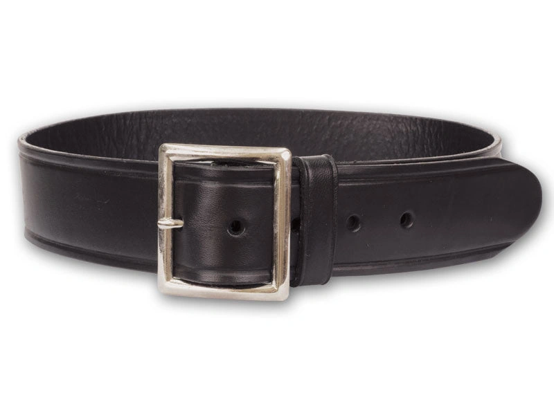 Sharp 1.75" Garrison Belt: Black or Chrome Buckle. Classic Style. Secure Fit. Grab Yours Now!